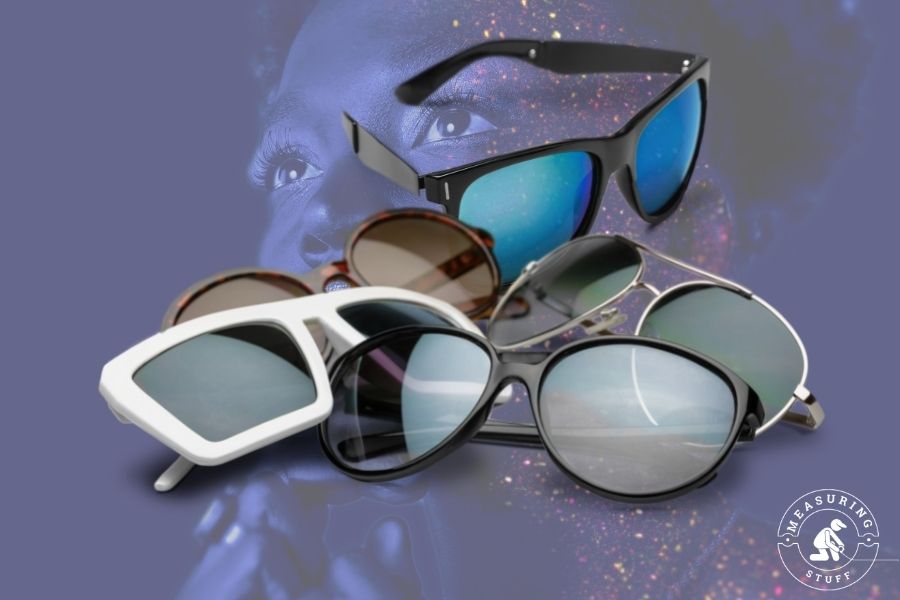 5 pairs of sunglasses