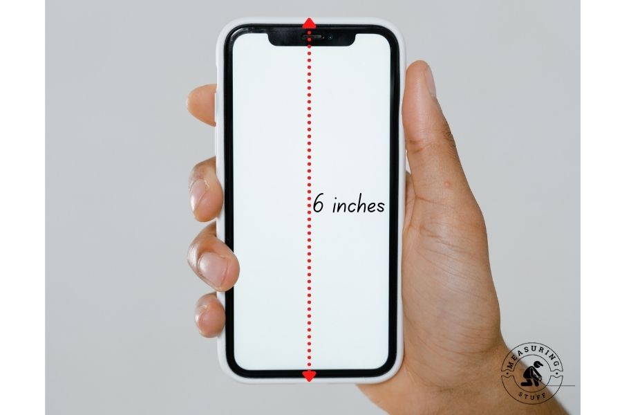 iphone being held in 1 hand