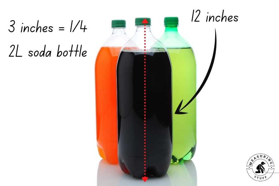 3 bottles of 2L soda