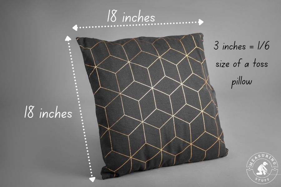 brown toss pillow