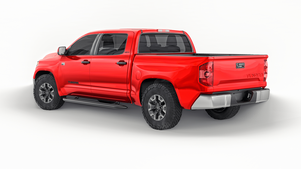 red toyota tundra