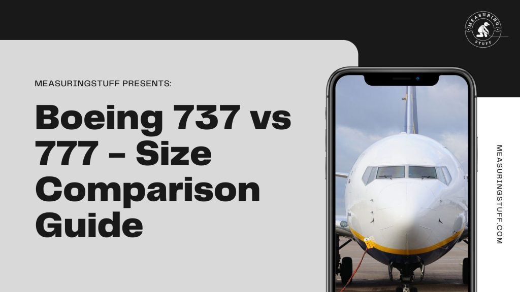 Boeing 737 vs 777 - Size Comparison Guide decorative image