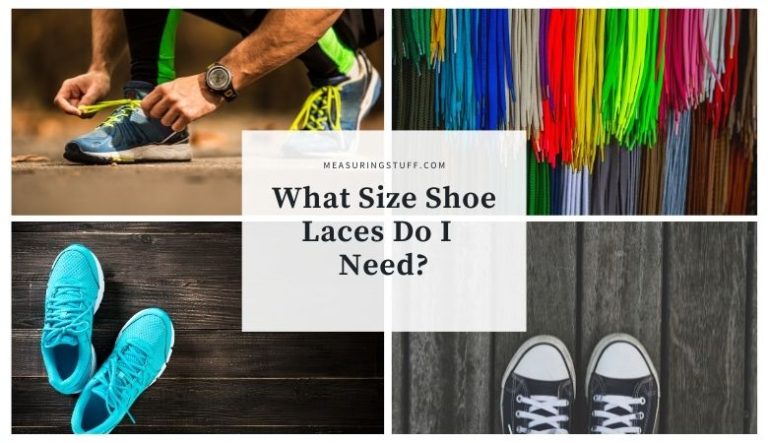 What Size Shoe Laces Do I  Need?