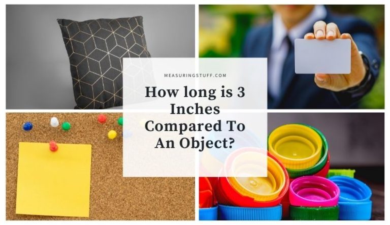 How long is 3 Inches Compared To An Object?