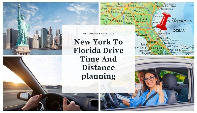 New York To Florida Drive-Time And Distance planning