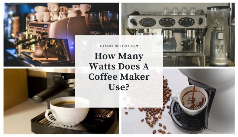 How Many Watts Does A Coffee Maker Use?