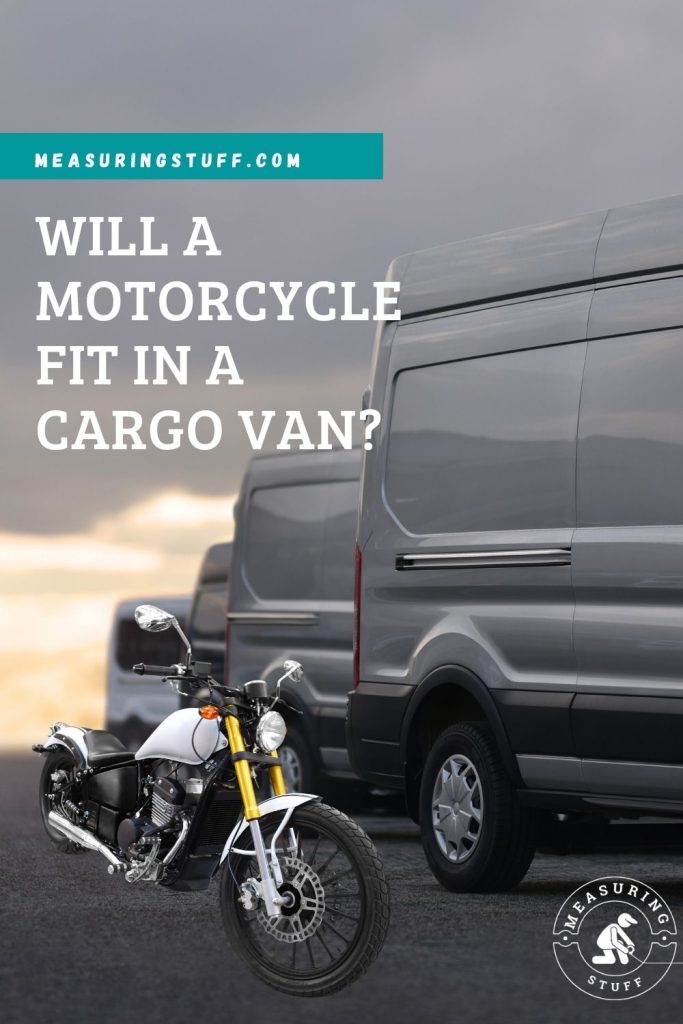 motorcycle and cargo van pinterest pin image