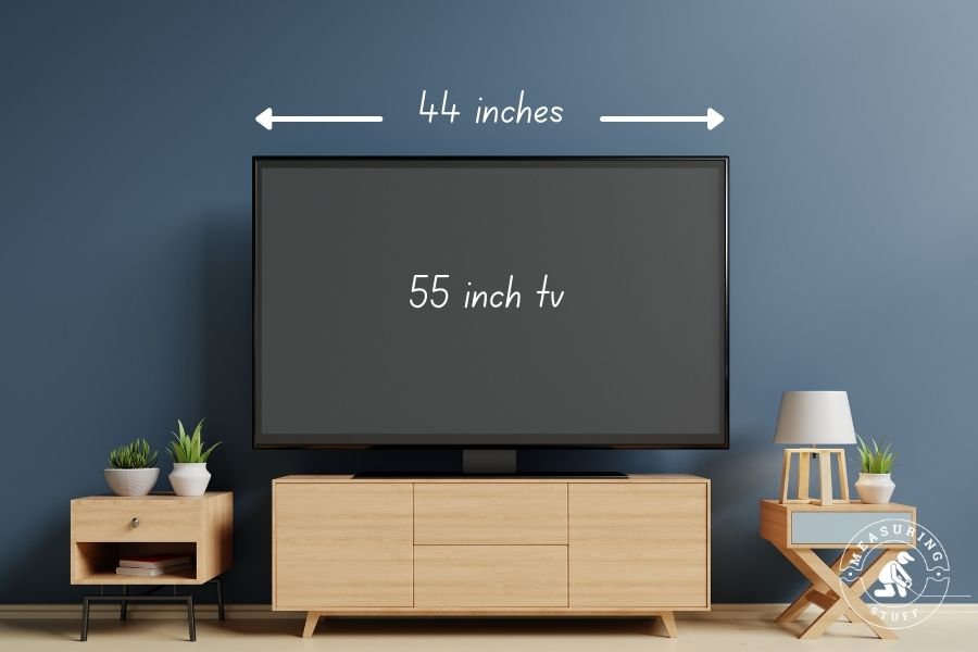 flat screen tv on stand