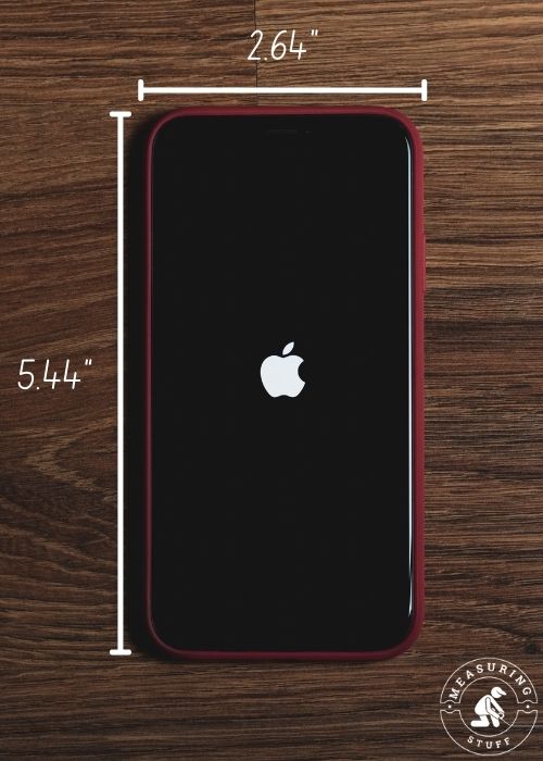 Iphone7 with red case