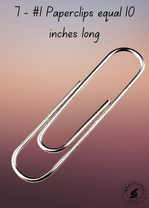 silver paperclip