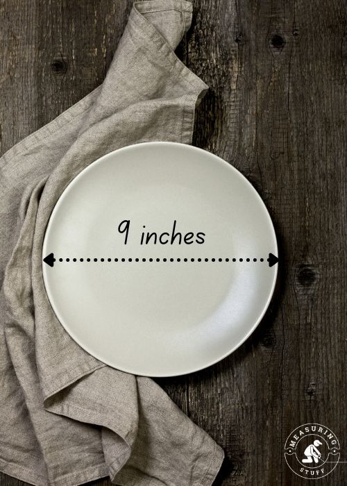 white lunch plate