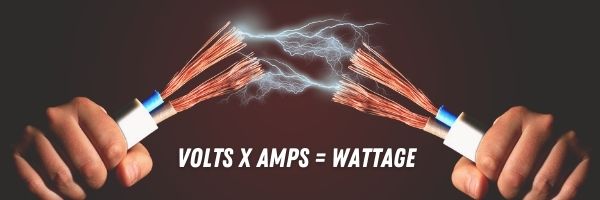 person holding live wires