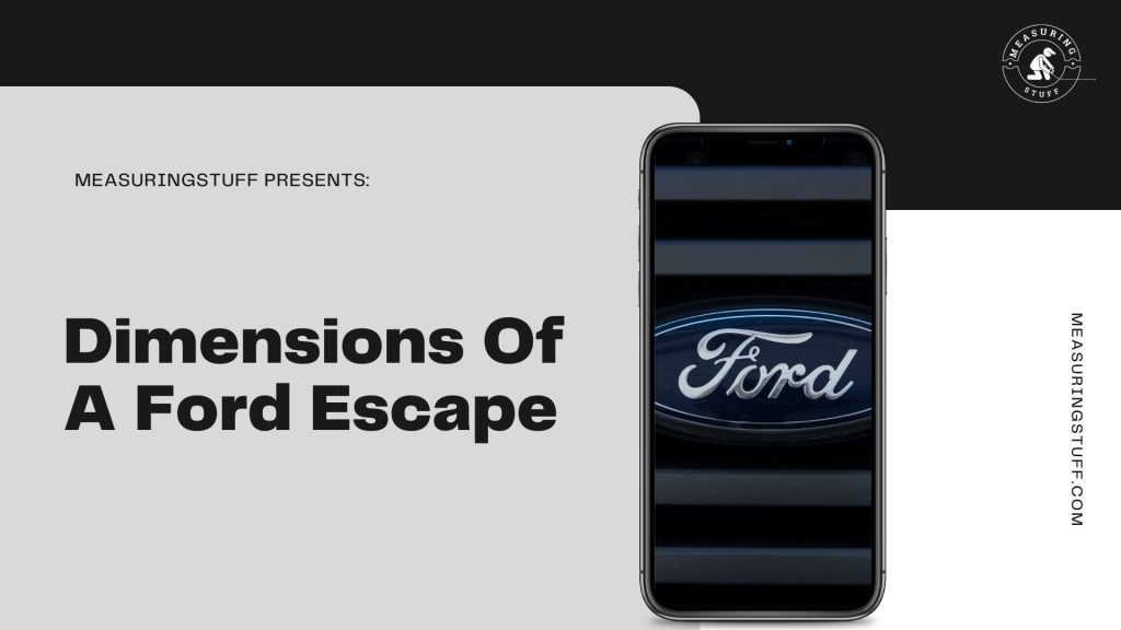 Dimensions Of A Ford Escape - Ford logo