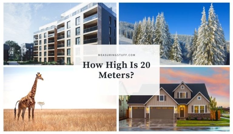 How High Is 20 Meters? (With 6 Examples)
