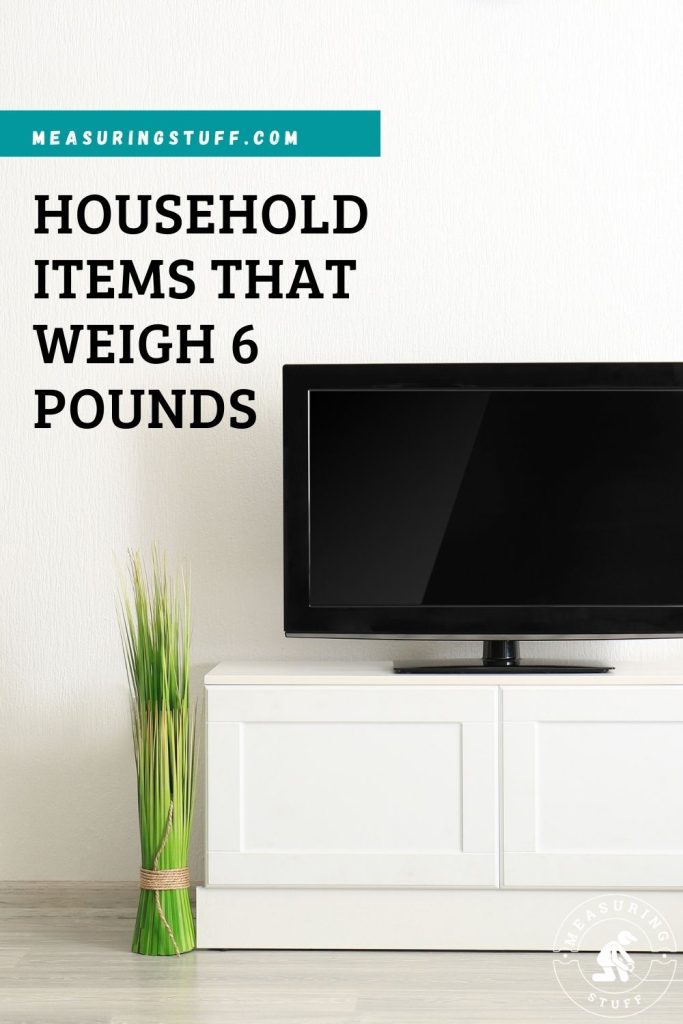 small tv on white stand