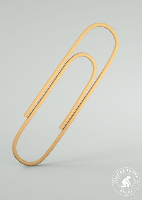 yellow paperclip