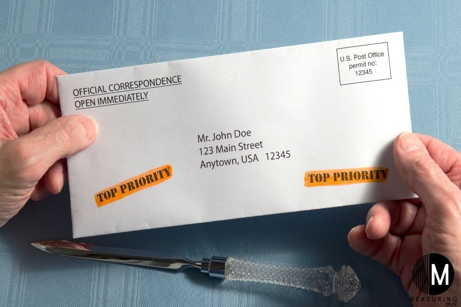 priority mail letter