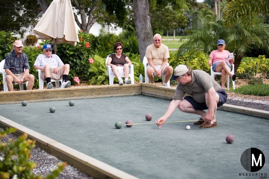 bocce ball measurement
