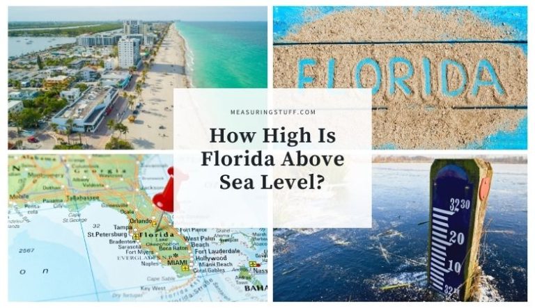 How High Is Florida Above Sea Level?