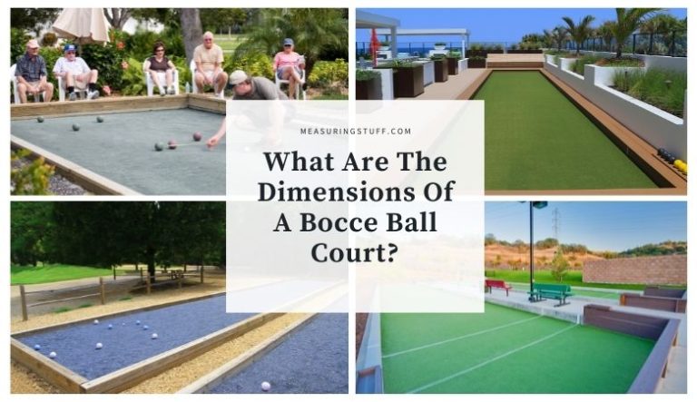 What Are The Dimensions Of A Bocce Ball Court?