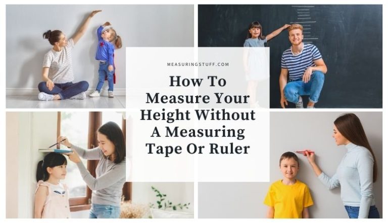 How To Measure Your Height Without A Measuring Tape Or Ruler