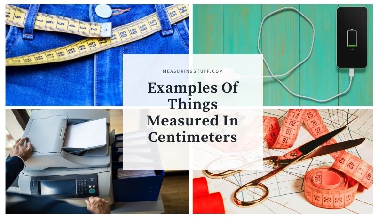 Examples Of Things Measured In Centimeters