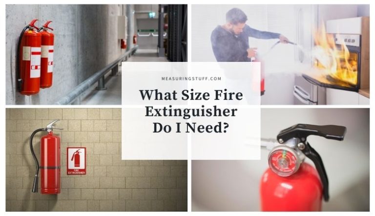 What Size Fire Extinguisher Do I Need?