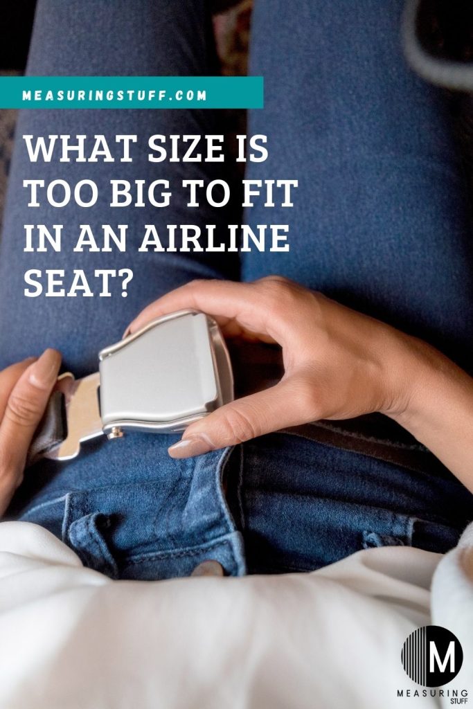 What Size Is Too Big To Fit In An Airline Seat?