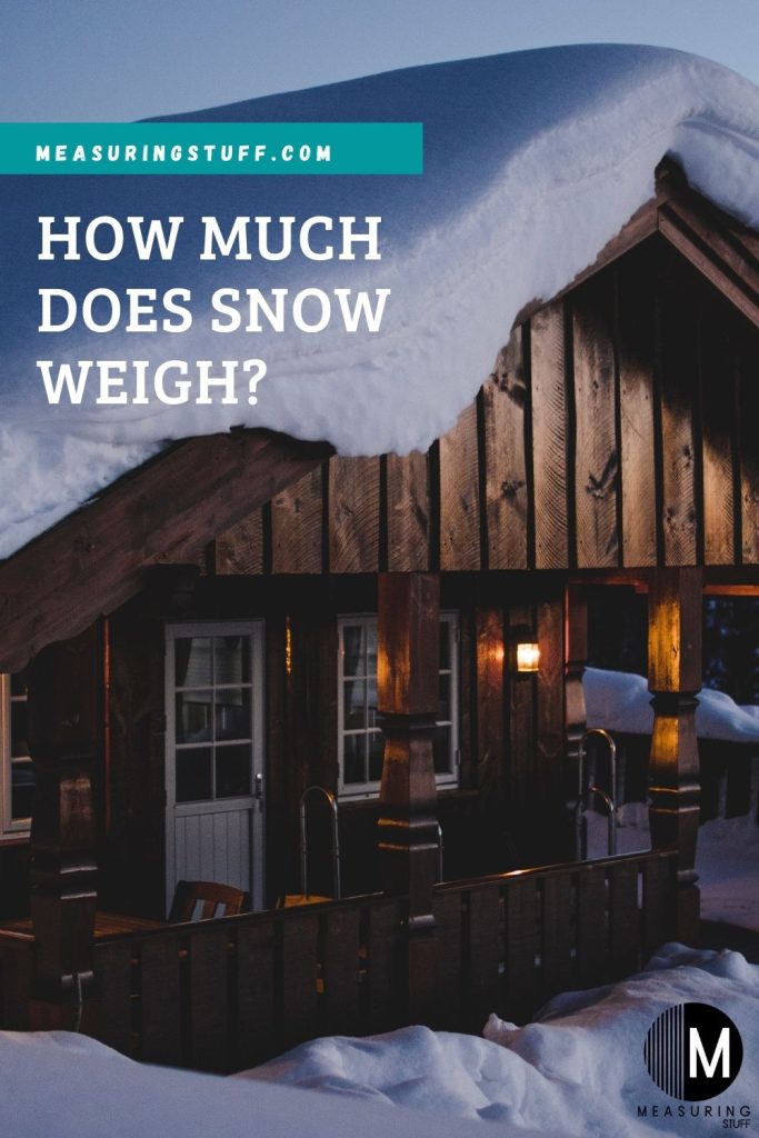 How Much Does Snow Weigh?