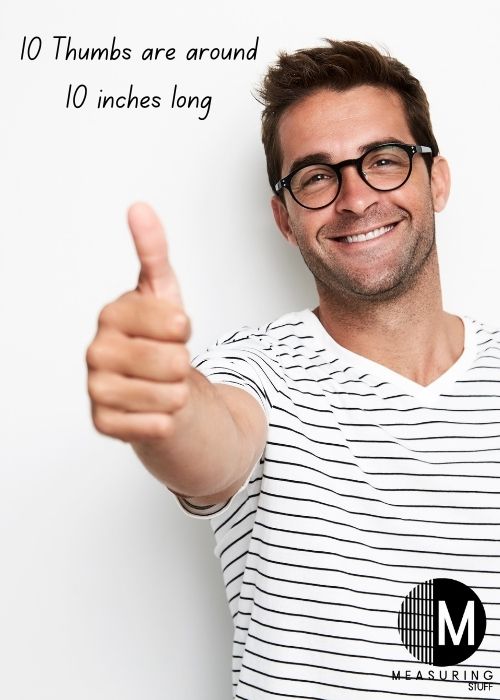 man showing thumbs up