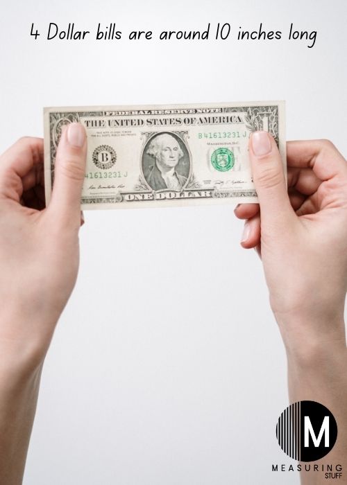 holding a dollar bill