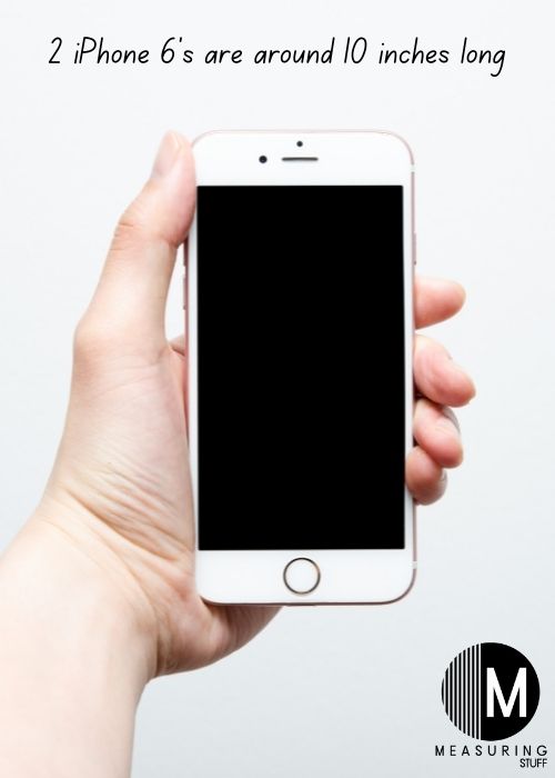 person holding iphone 6