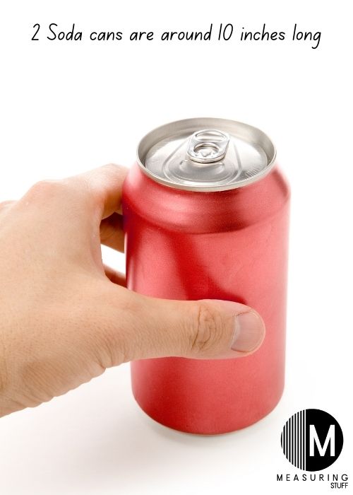 red soda can