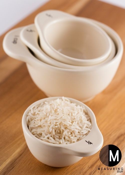 1/4 cup white rice