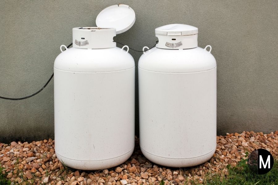 120 pound propane tank