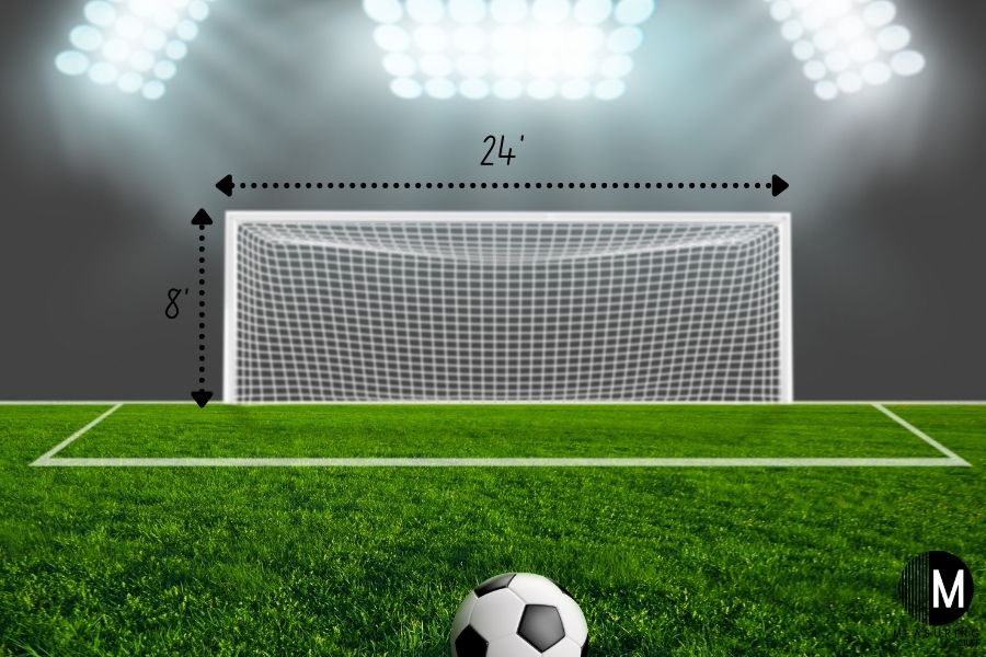soccer goal dimensions