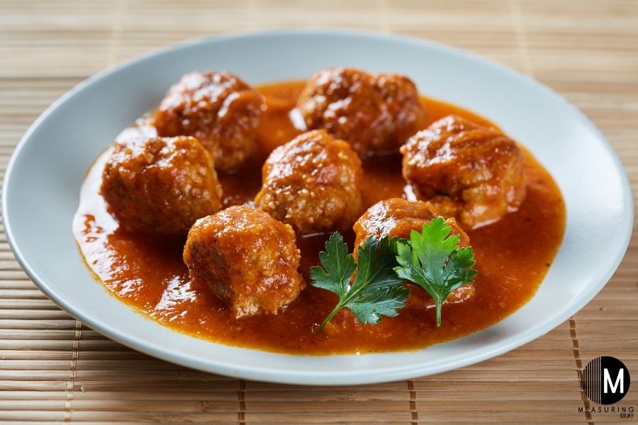 beef meatballs in sauce