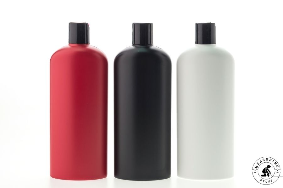 shampoo bottles