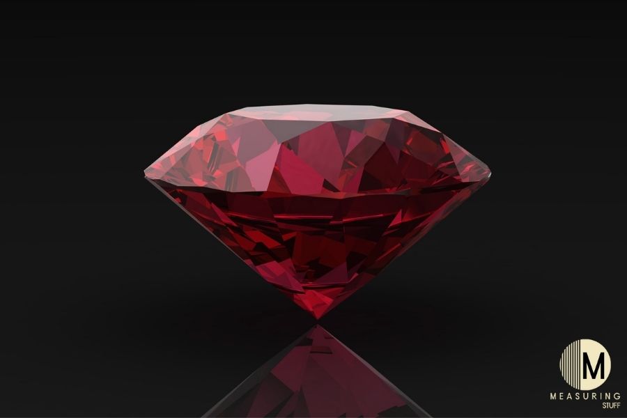 polished ruby diamond