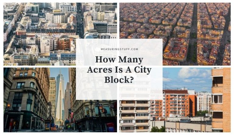 How Many Acres Is A City Block?