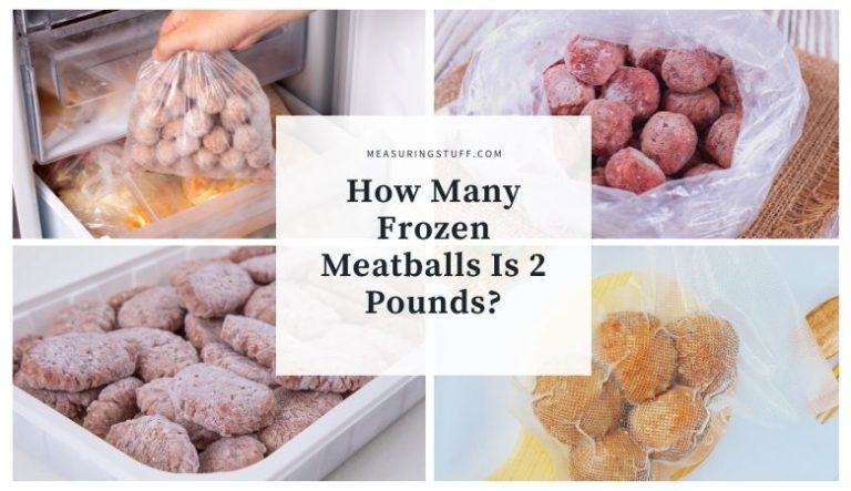 How Many Frozen Meatballs Is 2 Pounds?
