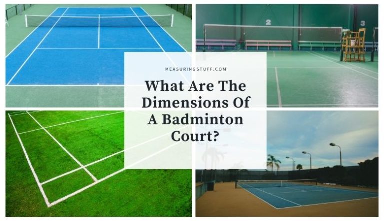 What Are The Dimensions Of A Badminton Court?
