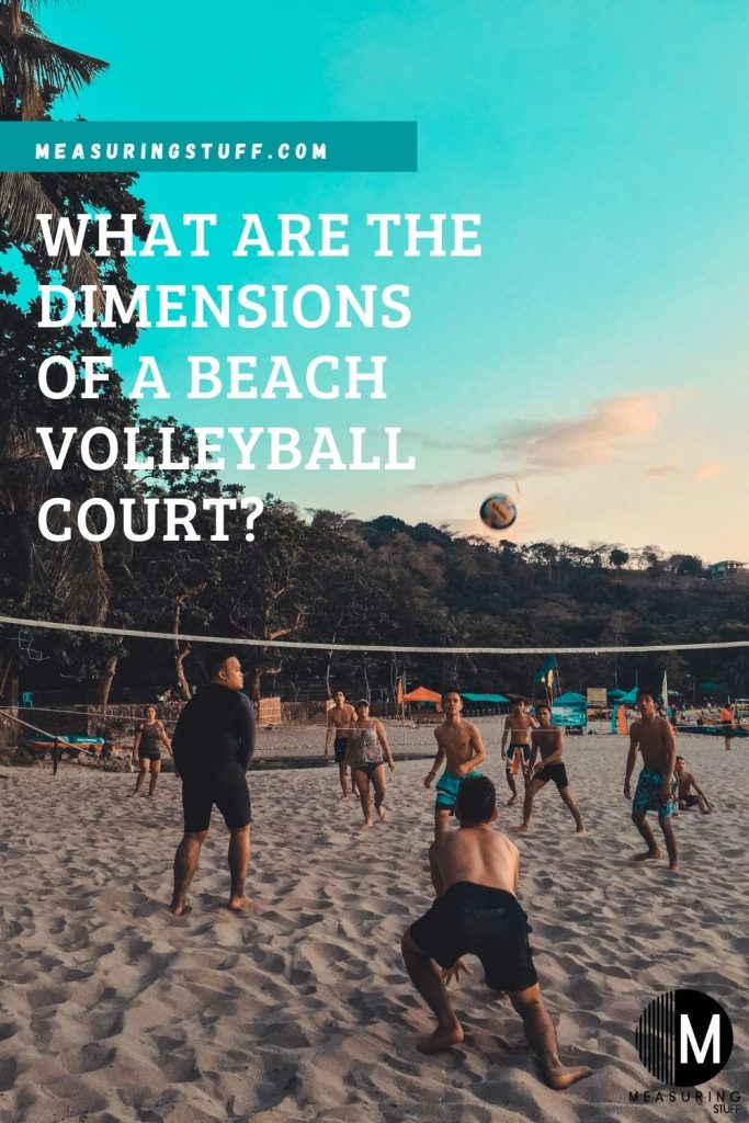 What Are The Dimensions Of A Beach Volleyball Court?