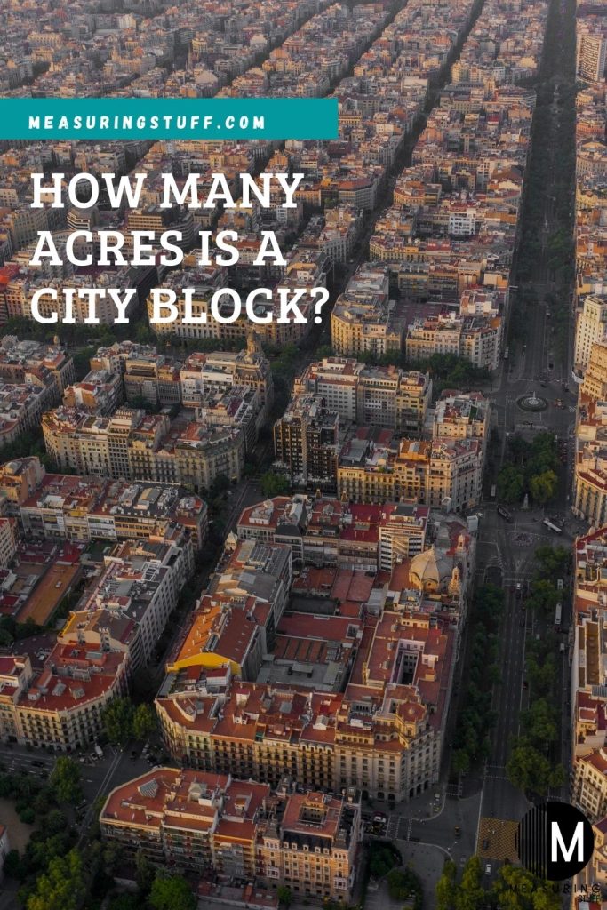 How Many Acres Is A City Block?