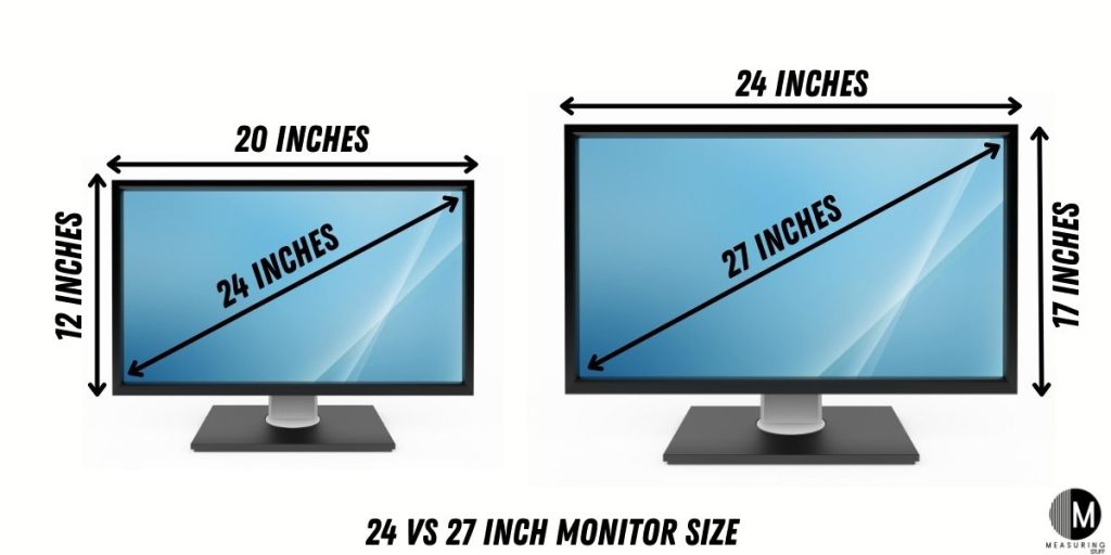 24 vs 27 inch monitors