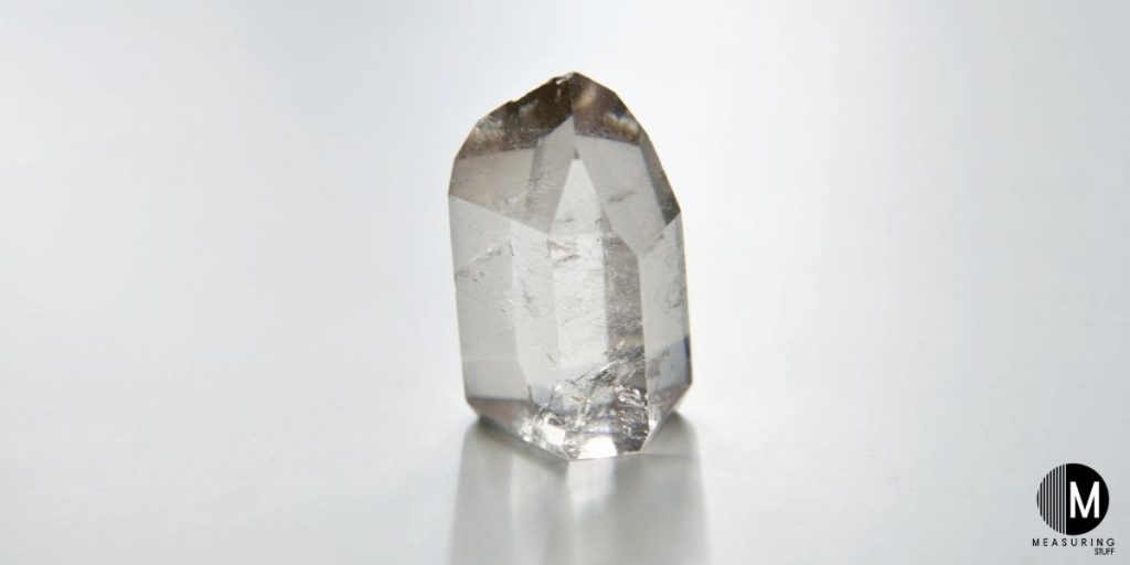 clear quartz crystal