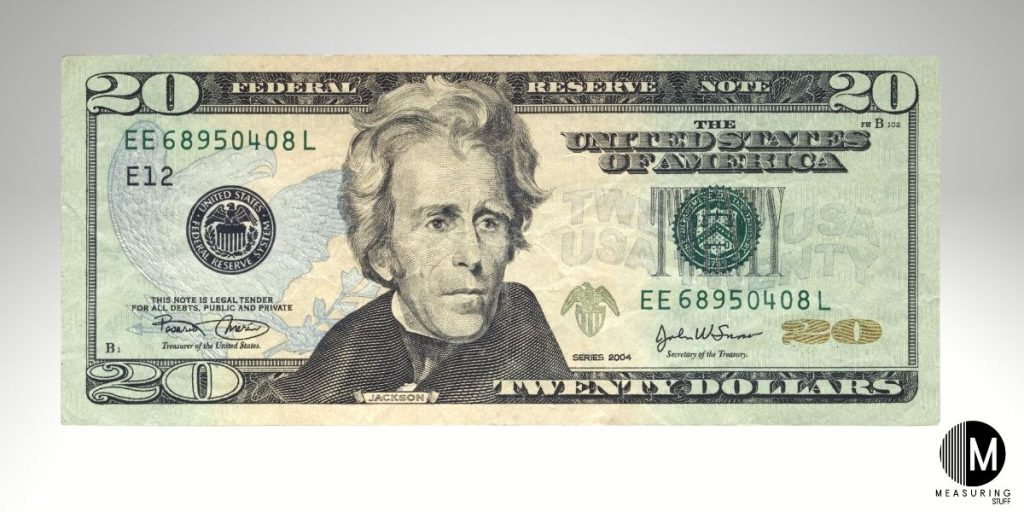 20 dollar bill