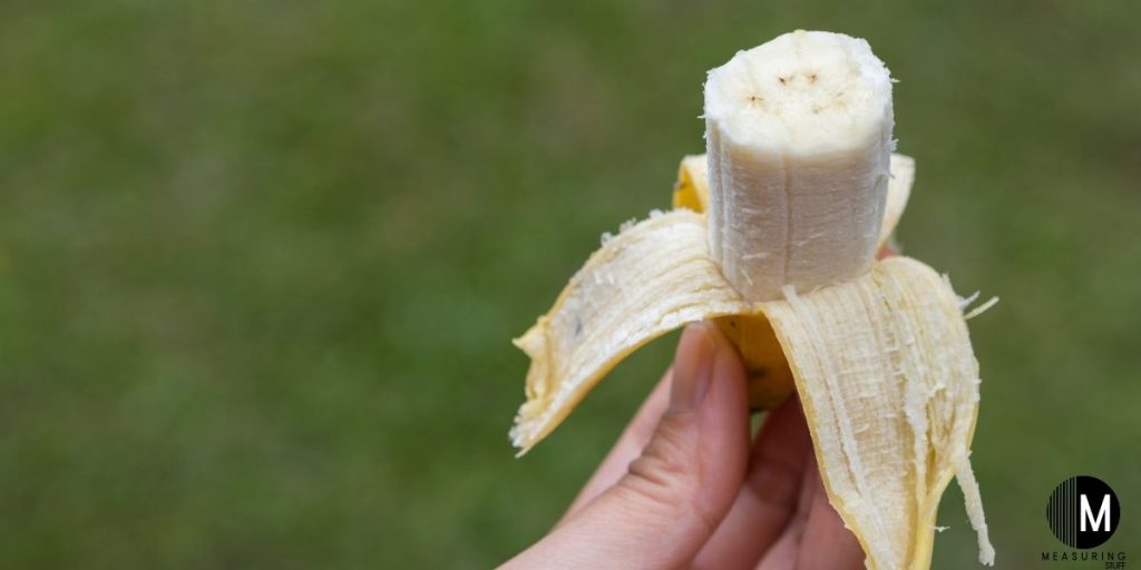 half of a banana