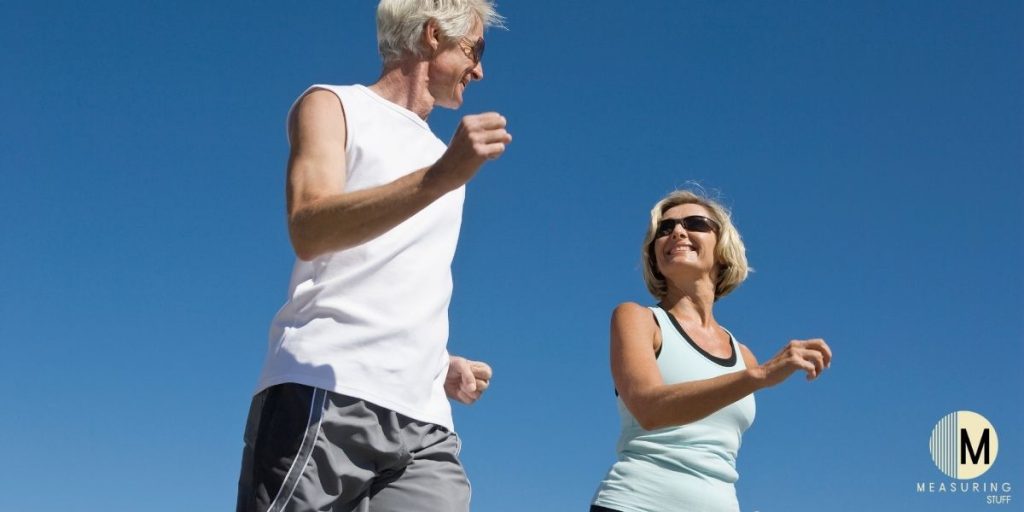 couple walking on a clear day