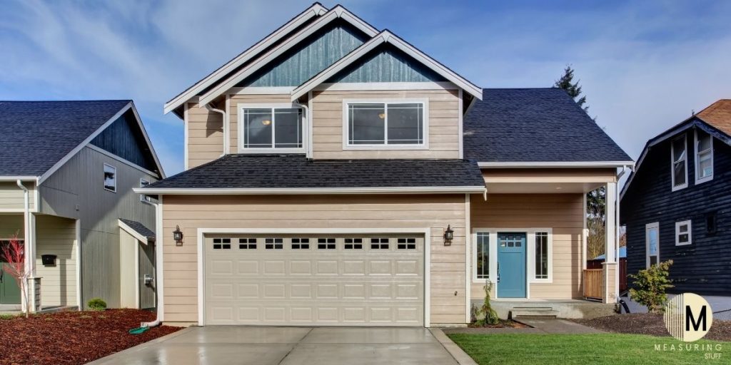 home with double garage